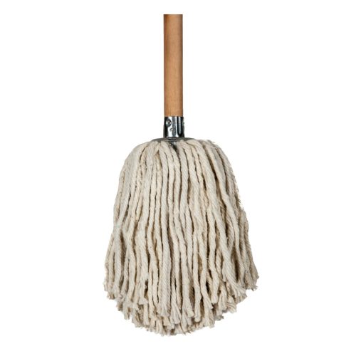 Fan Mop 1.2m Wooden Handle (Pine handle ) - Metal Holder